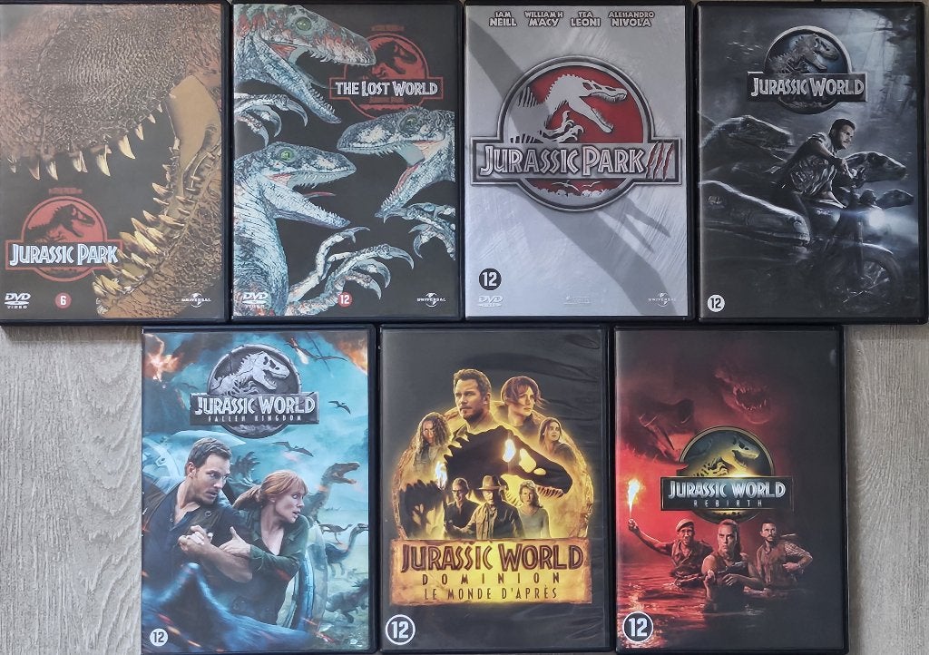 Jurassic Park Collectie, Ophalen of Verzenden, Zo goed als nieuw, Frans, Nederlands