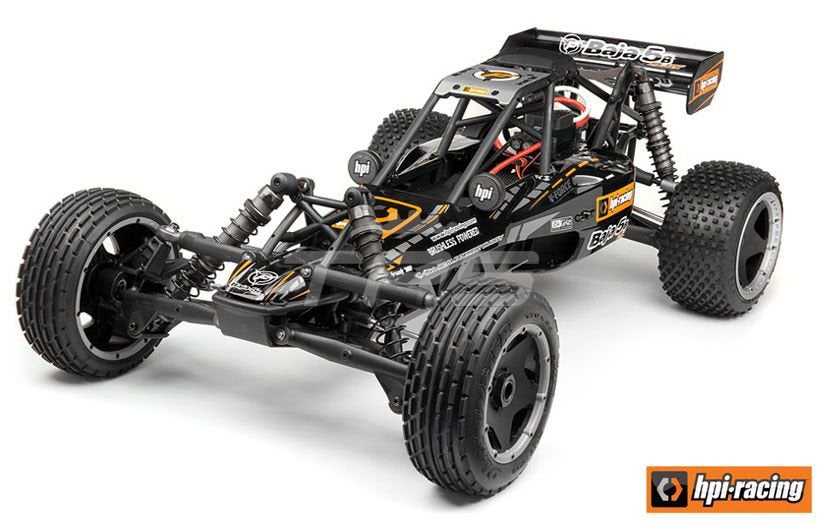 HPI Baja 5B Flux 1/5 RC Buggy – Weinig Gebruikt – Met Zender, Hobby en Vrije tijd, Modelauto's | 1:5 tot 1:12, Zo goed als nieuw