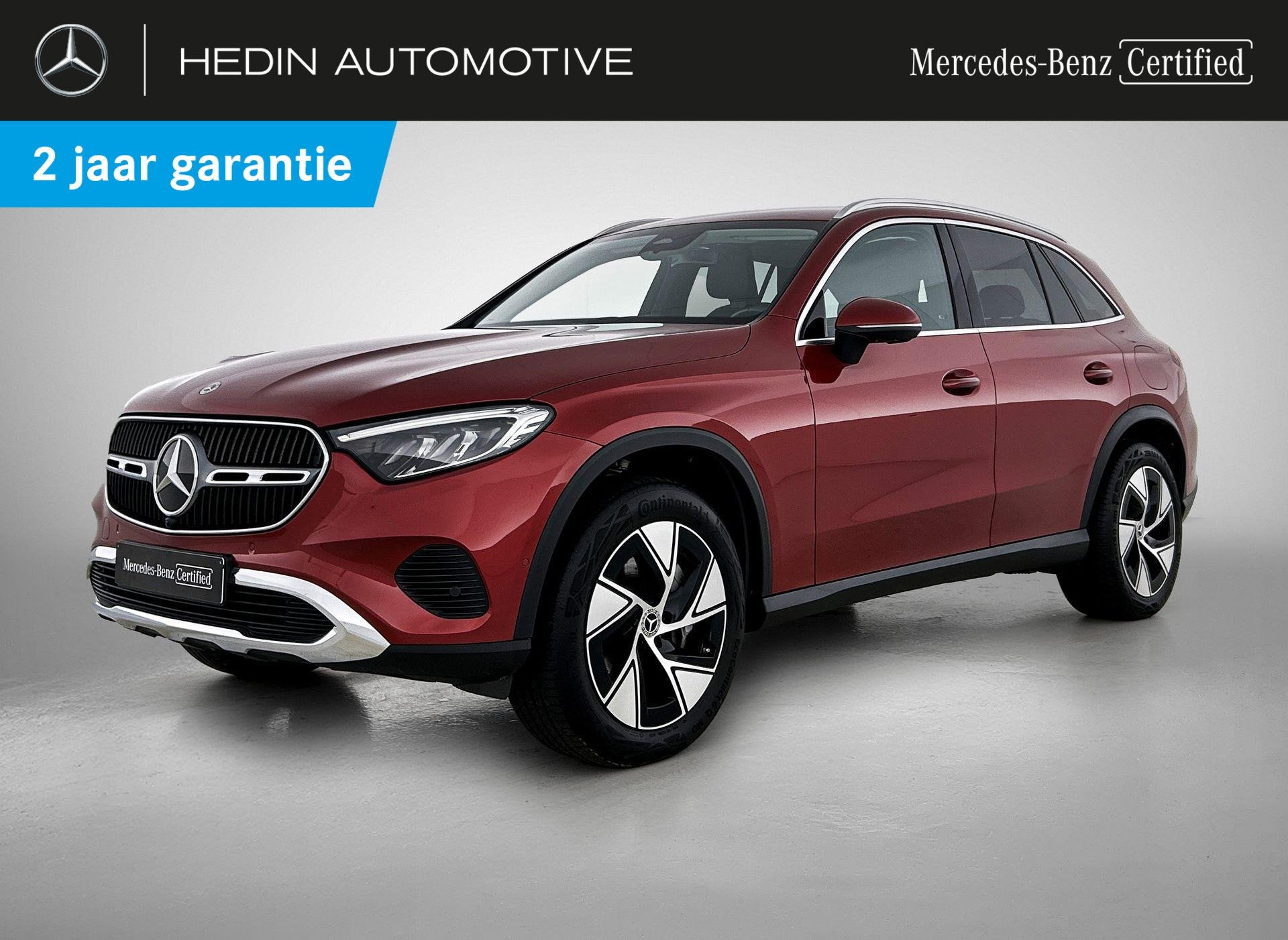Mercedes-Benz GLC-klasse 300 e 4MATIC Luxury Line | Trekhaak, Autos, Rouge, Entreprise, 2000 kg, Carnet d'entretien