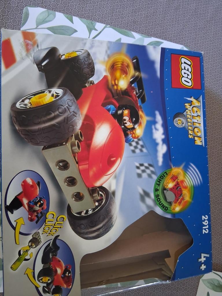 Lego Action Wheelers  2912 zeldzaam, Kinderen en Baby's, Ophalen of Verzenden, Lego