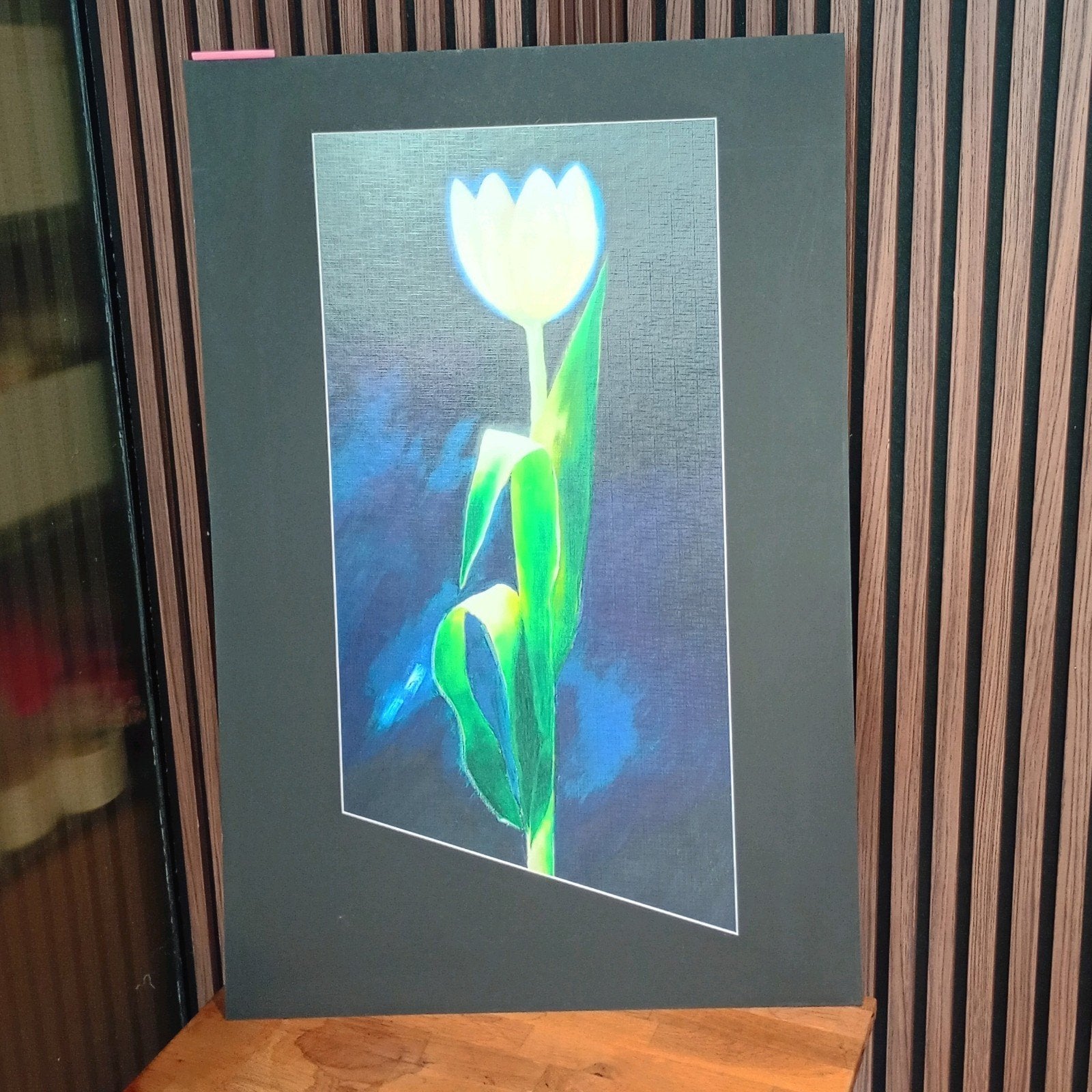 Impression d'art fleur 60x90 cm maintenant 15 au lieu de 119, Enlèvement ou Envoi, Impression offset