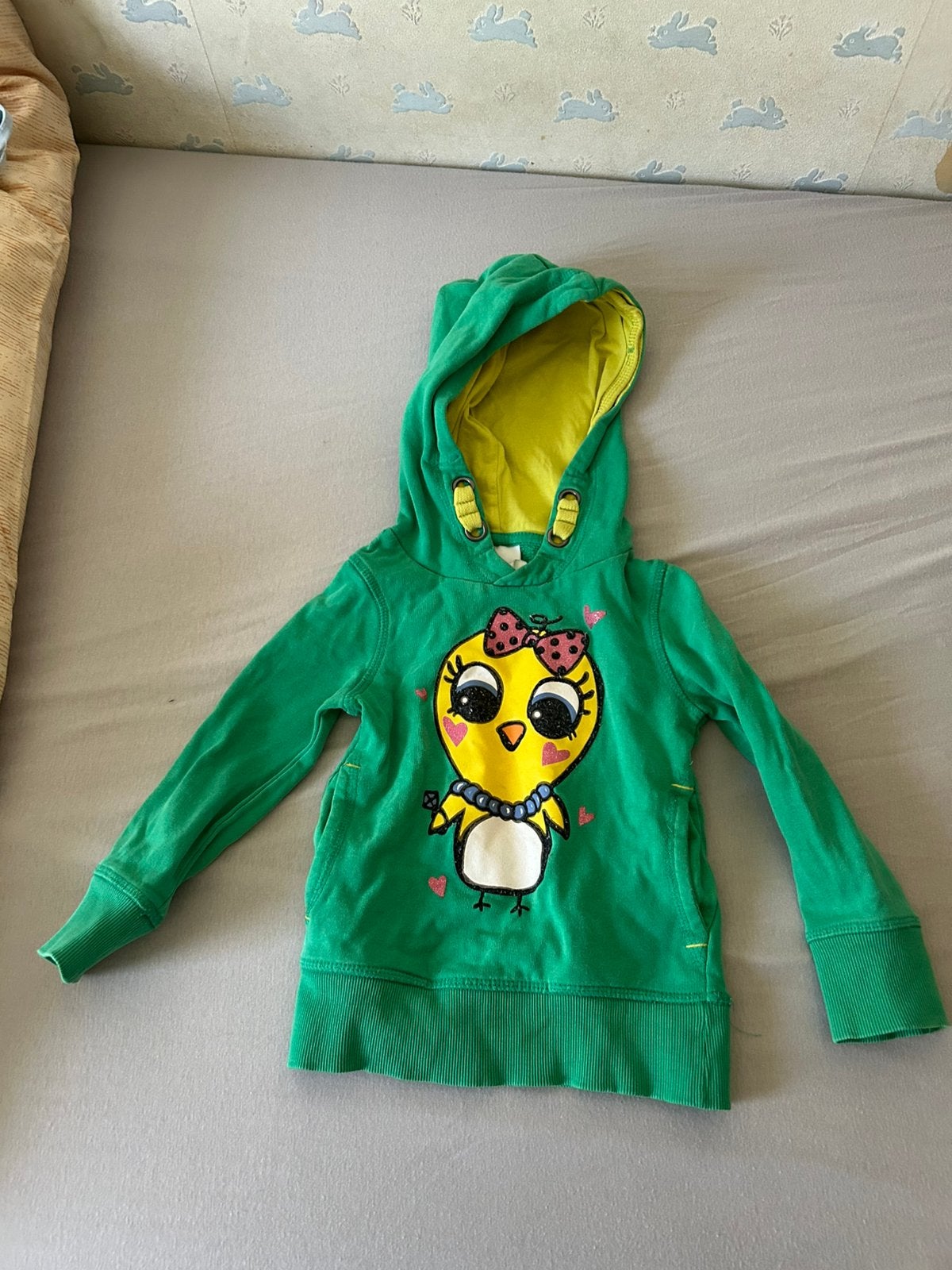 Meisjes pull met kap maat 92, Kinderen en Baby's, Kinderkleding | Maat 92, Ophalen, Gebruikt, Meisje, Trui of Vest
