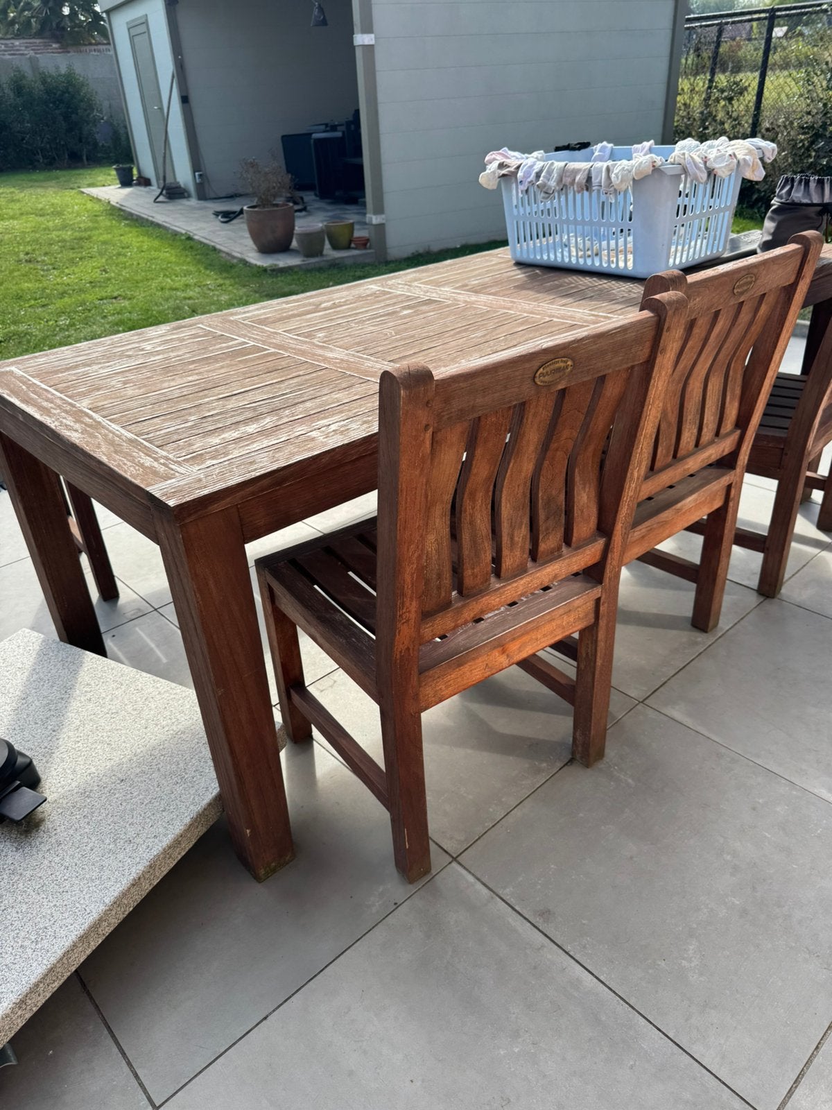 Te koop, Tuin en Terras, Ophalen, Gebruikt, Bank, 6 zitplaatsen