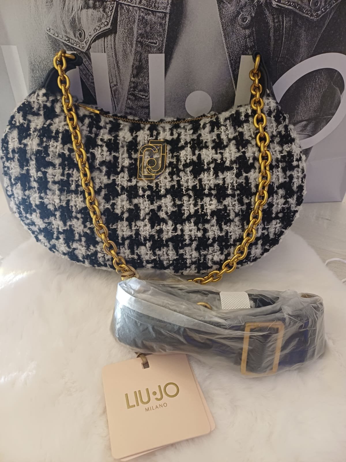 Liu Jo, Handtassen en Accessoires, Ophalen of Verzenden, Nieuw, Wit