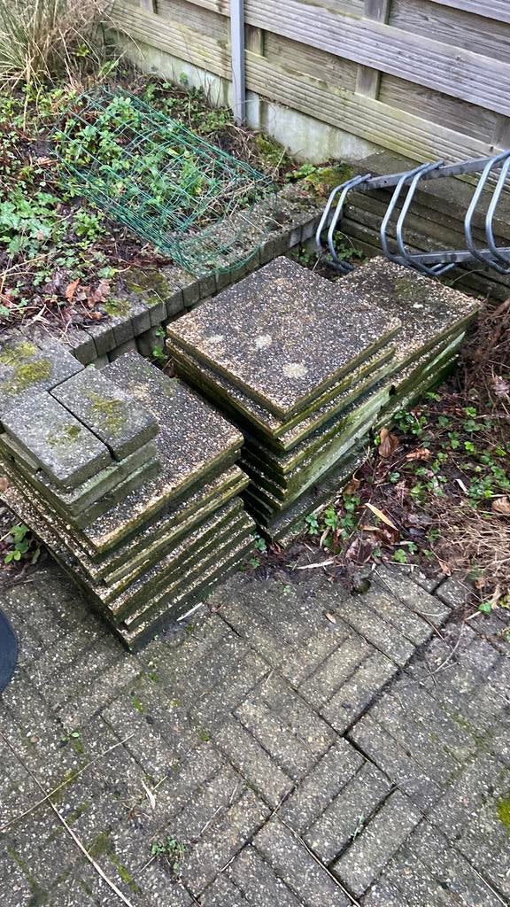 Terrastegels arduin, boordstenen, klinkers, Enlèvement, Briques
