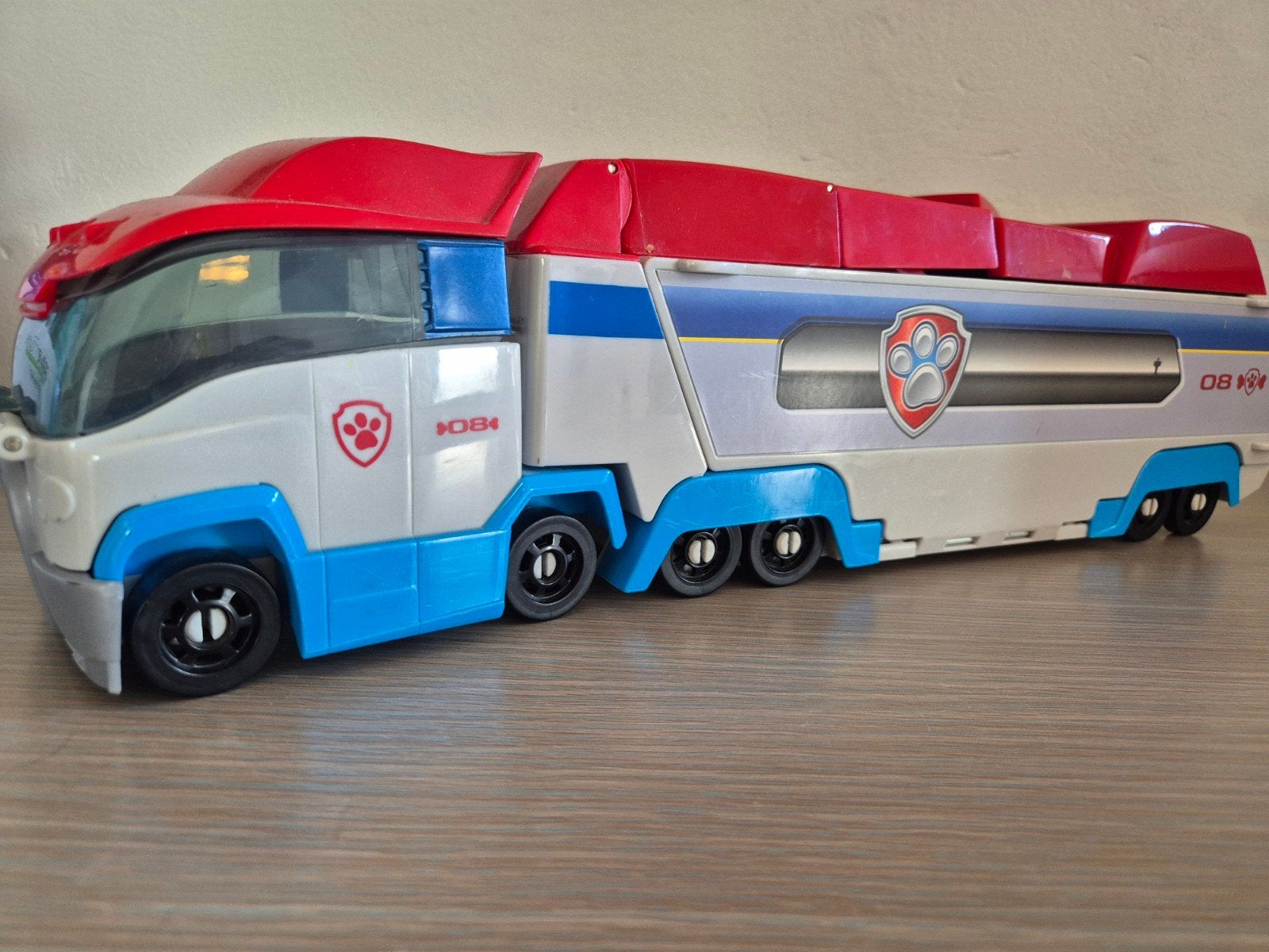 PAW Patrol True Metal Launch 'N Haul Vrachtwagen + 18 auto's, Kinderen en Baby's, Speelgoed |Speelgoedvoertuigen, Ophalen