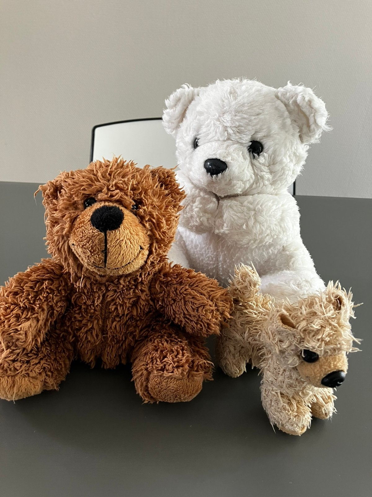 2 Knuffelbeertjes + 1hondje., Ophalen of Verzenden, Zo goed als nieuw
