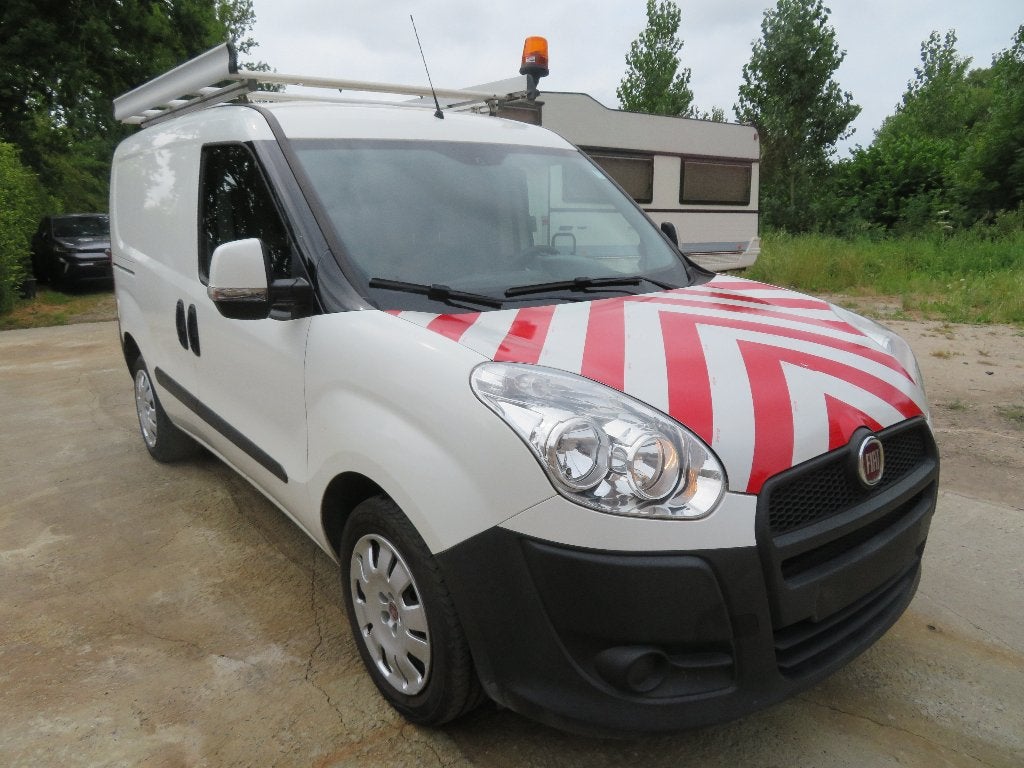Fiat Doblo 1.4 MPI - Dakdrager - 41.549km - 2012 - Benzine, Autos, Camionnettes & Utilitaires, Electronic Stability Program (ESP)