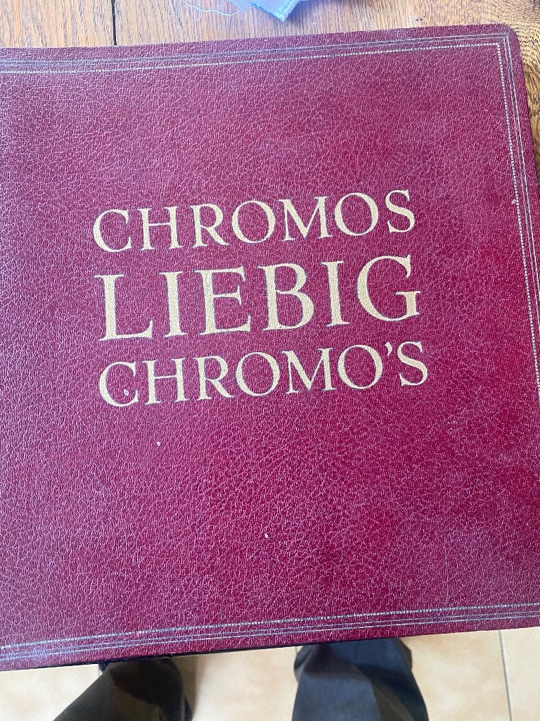 Oude liebig prentjes boek, Boeken, Ophalen