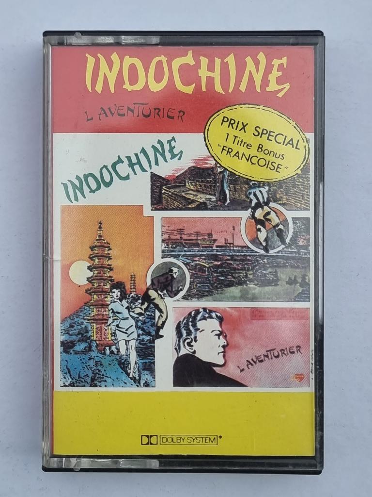 Indochine De Avonturier 1982, Cd's en Dvd's, Cassettebandjes, Gebruikt, Origineel, Verzamelalbums, 1 bandje, Ophalen of Verzenden