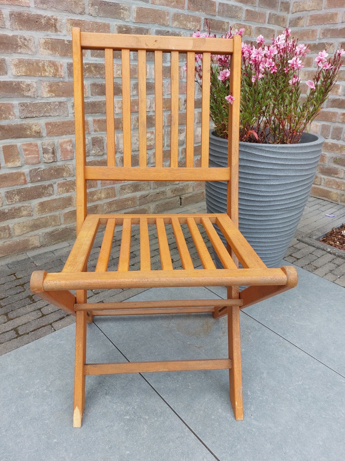 tuinstoel teak, Tuin en Terras, Tuinstoelen, Ophalen