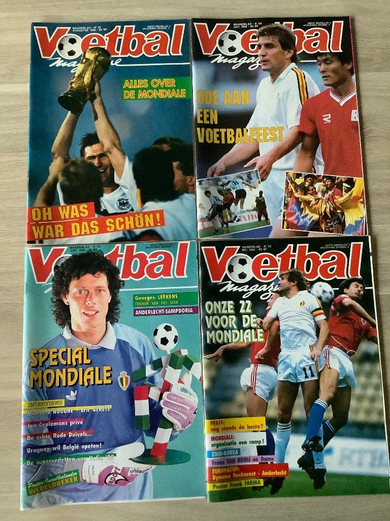Voetbal Magazines WK1990, Diverse auteurs, Ophalen of Verzenden, Zo goed als nieuw, Balsport