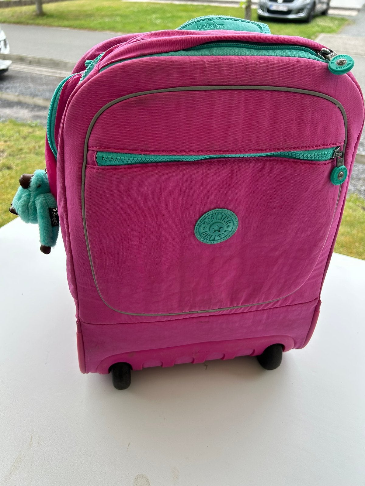 Trolley kipling, Handtassen en Accessoires, Tassen | Schooltassen, Ophalen, Zo goed als nieuw, Roze