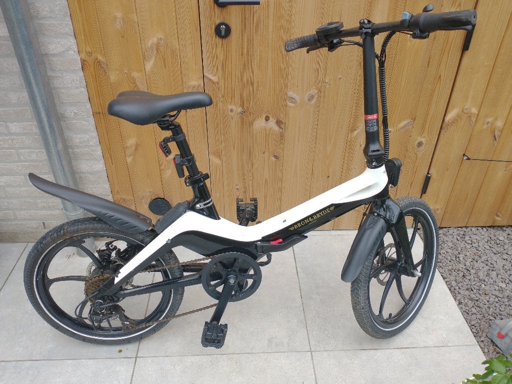 Elektrische vouwfiets Bron&Bryde, Ophalen, Zo goed als nieuw, 18 tot 20 inch, Overige merken