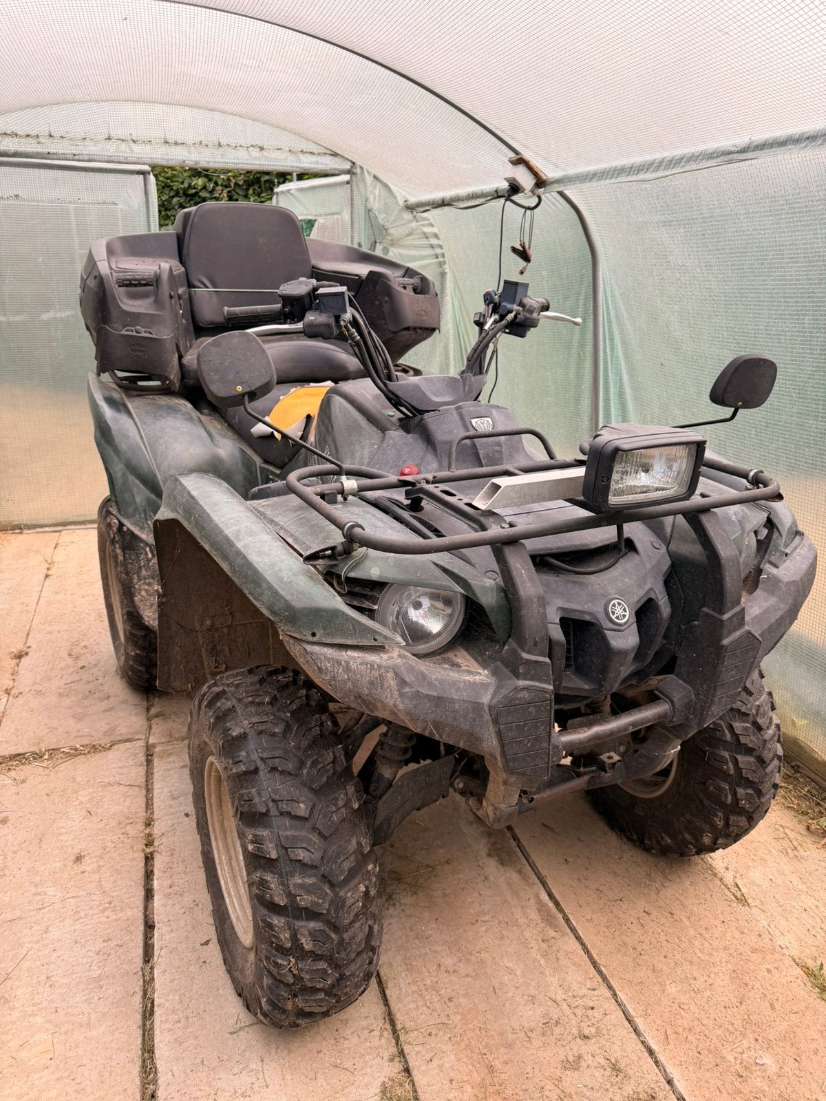 Quad yamaha grizzly 700, Motoren