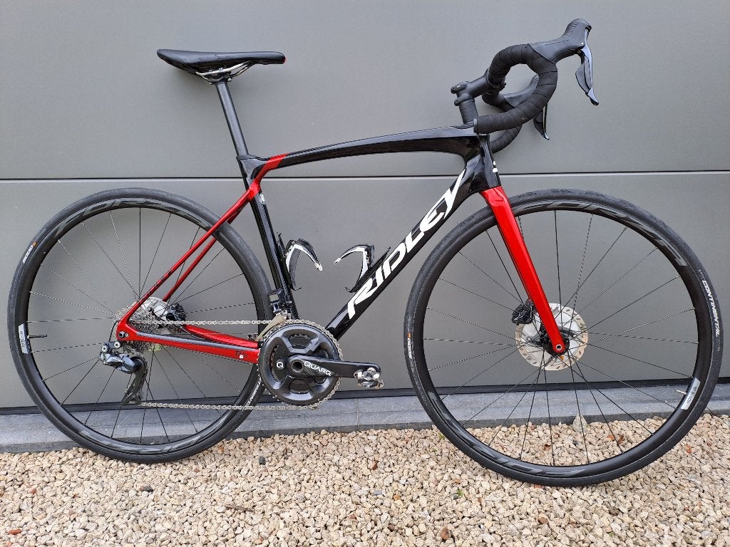 Ridley Fenix disc - maat 54 - carbon - dura ace Di2, Fietsen en Brommers, Gebruikt, Carbon, Meer dan 20 versnellingen, Schijfrem