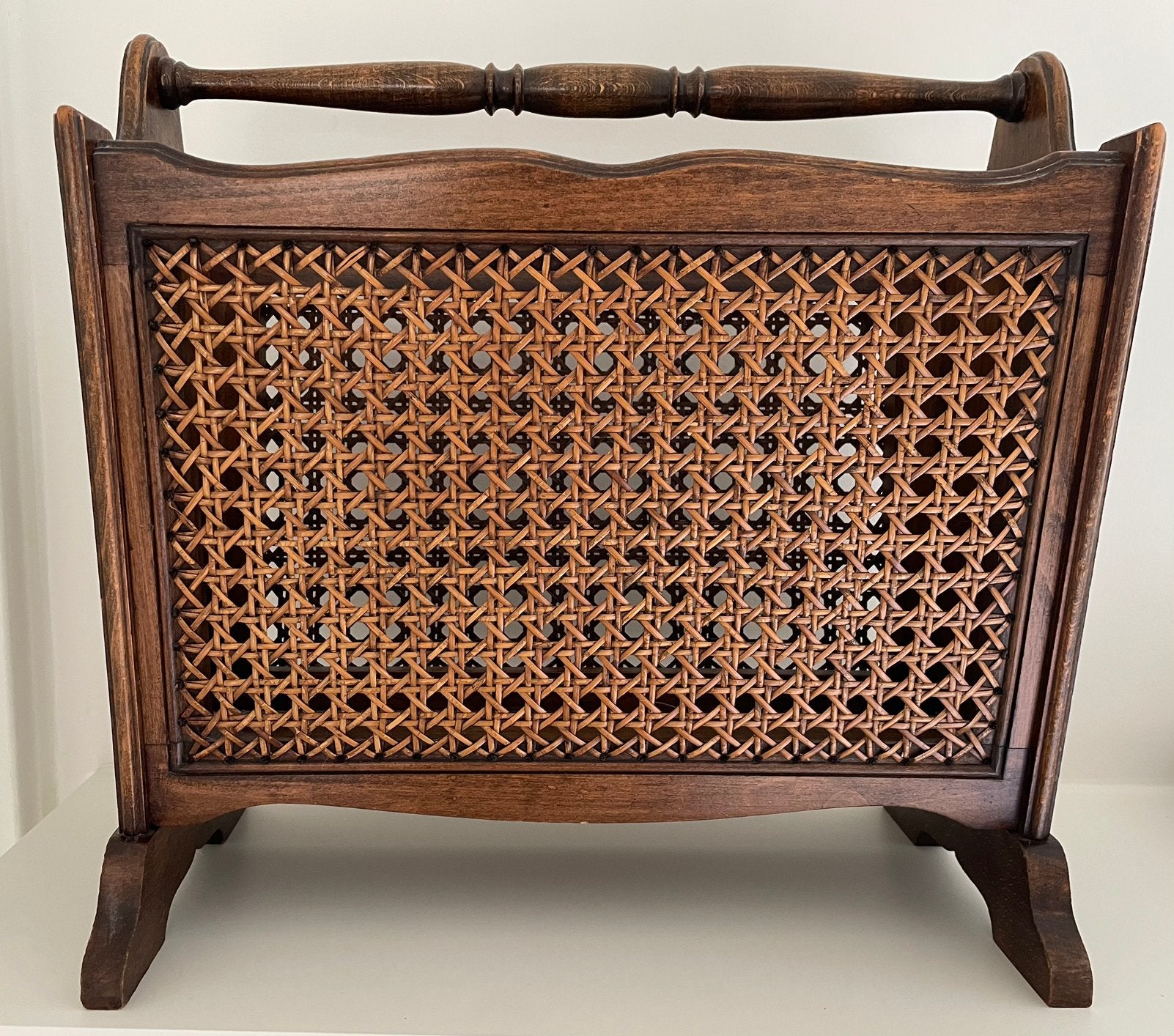 Houten lectuurbak – vintage stijl – 40  20  H 38 cm, Porte-revues, Enlèvement, Classique, Bois