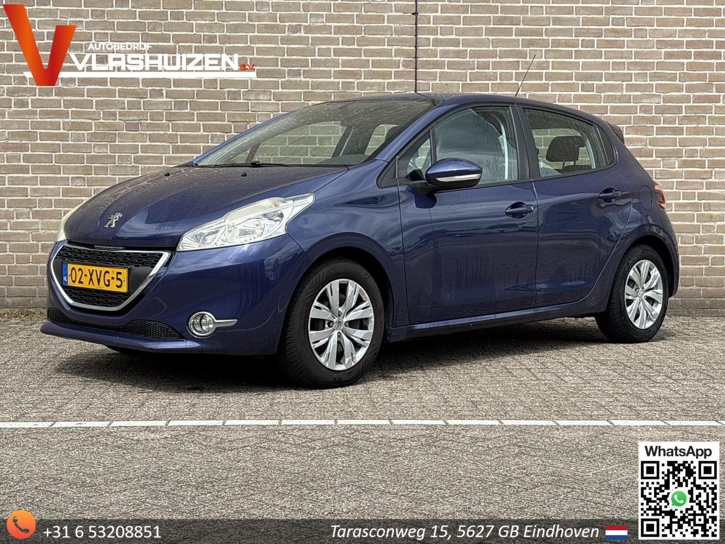 Peugeot 208 1.2 VTi Blue Lease | Cruise | Airco |, Blauw, Bedrijf, Handgeschakeld, Electronic Stability Program (ESP)