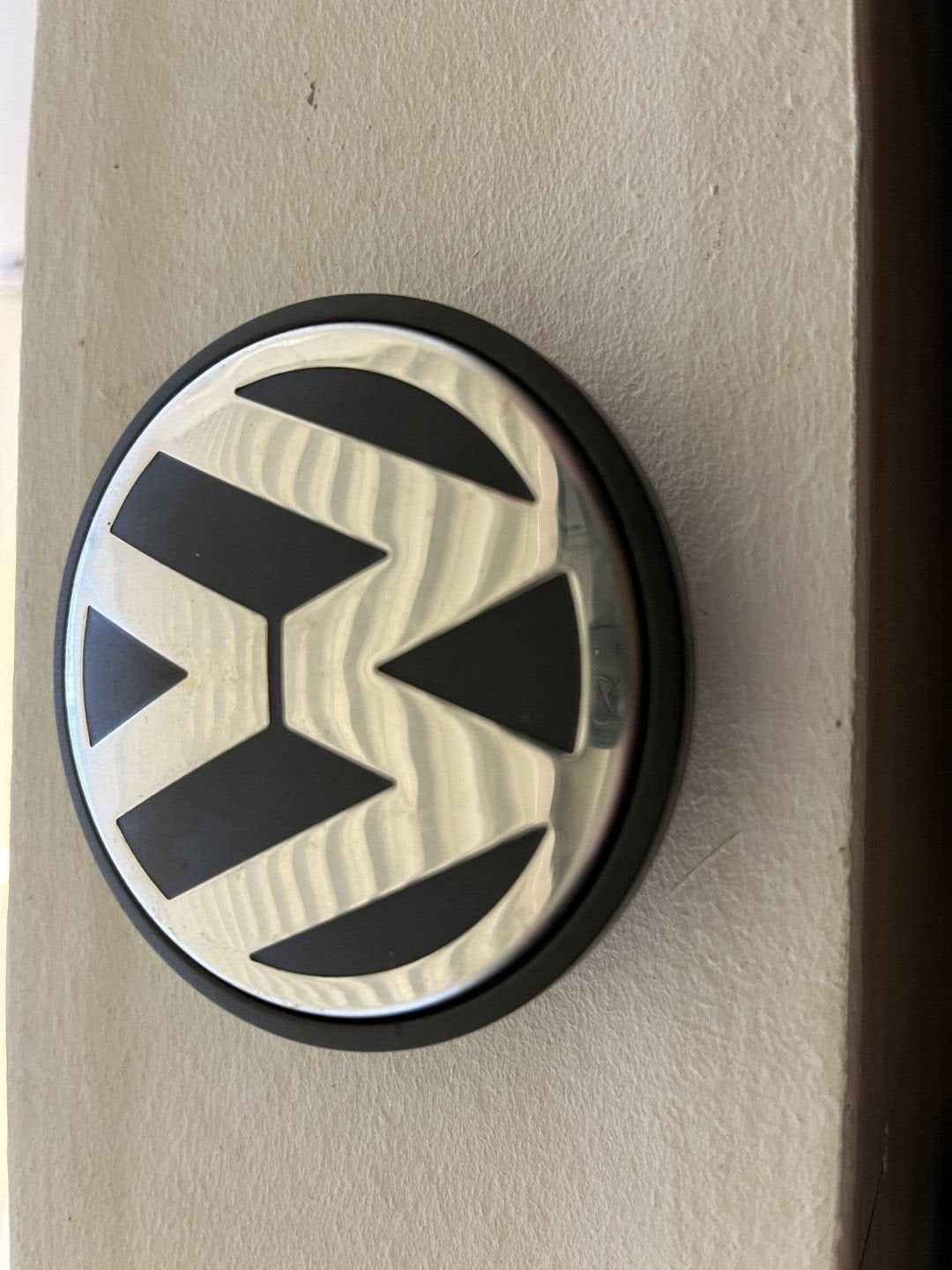 2x Volkswagen hart naafkapjes, Gebruikt, -, -, Ophalen of Verzenden