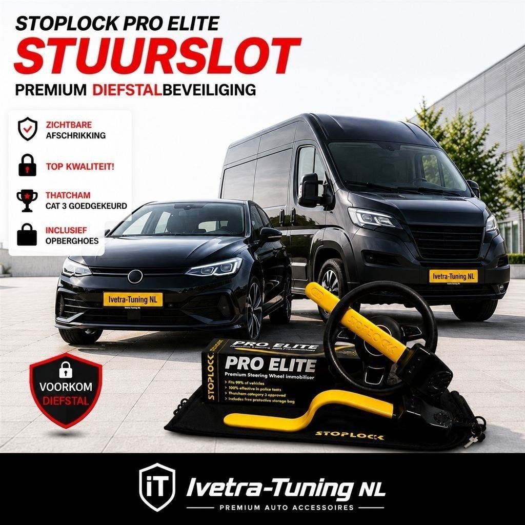 Stuurslot Auto | Stuurslot Bestelwagen | Beveiliging, Ophalen of Verzenden, Nieuw