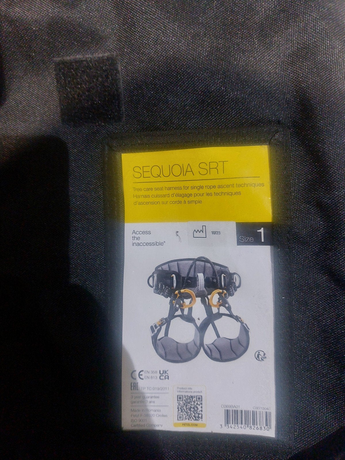 harnais petzl séquoia, Enlèvement, Neuf