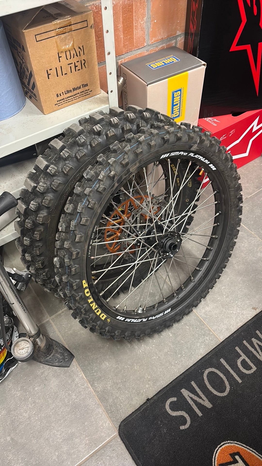Setje enduro wielen surron ultra bee, Ophalen