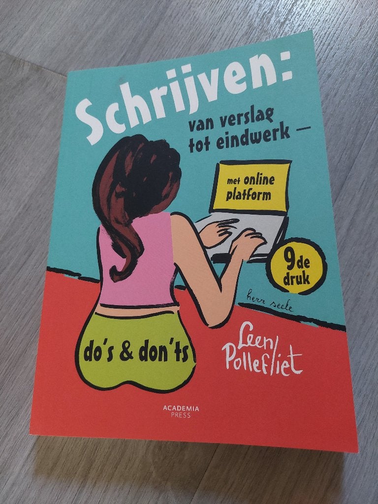 Boek schrijven: Van verslag tot eindwerk, Boeken, Ophalen of Verzenden, Nieuw, Hoger Onderwijs, Leen Pollefliet