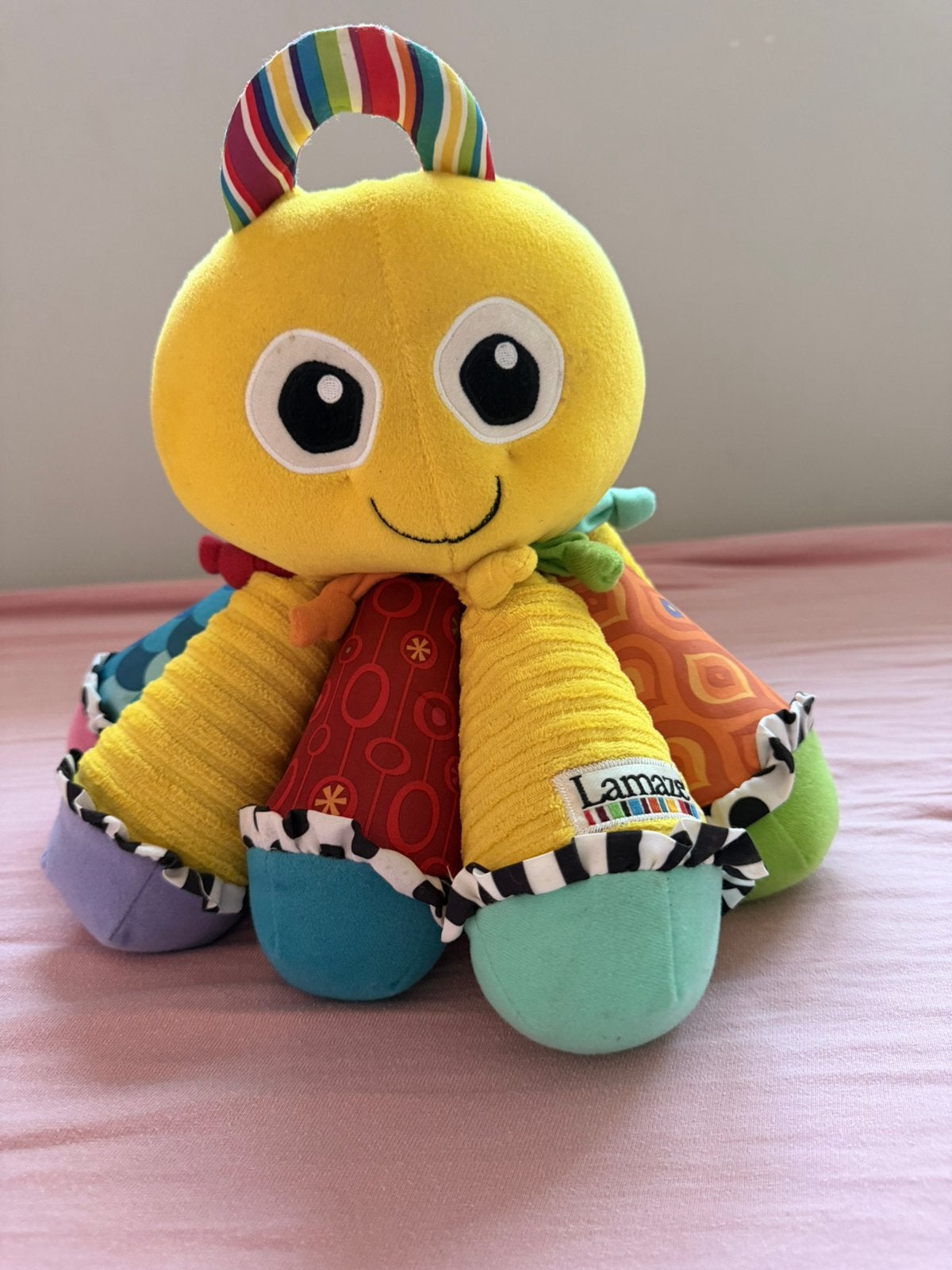 Lamaze Octotunes - Muziek Knuffel, Kinderen en Baby's, Speelgoed | Knuffels en Pluche, Gebruikt, Middelgroot (20 tot 80 cm), Meerkleurig