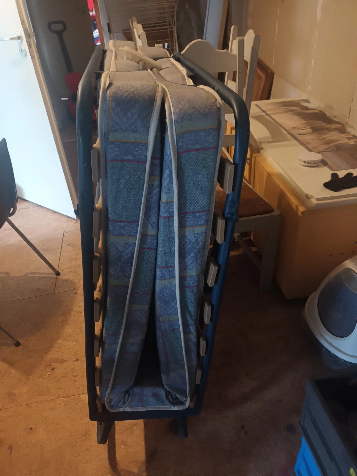 Gratis plooibed, Ophalen