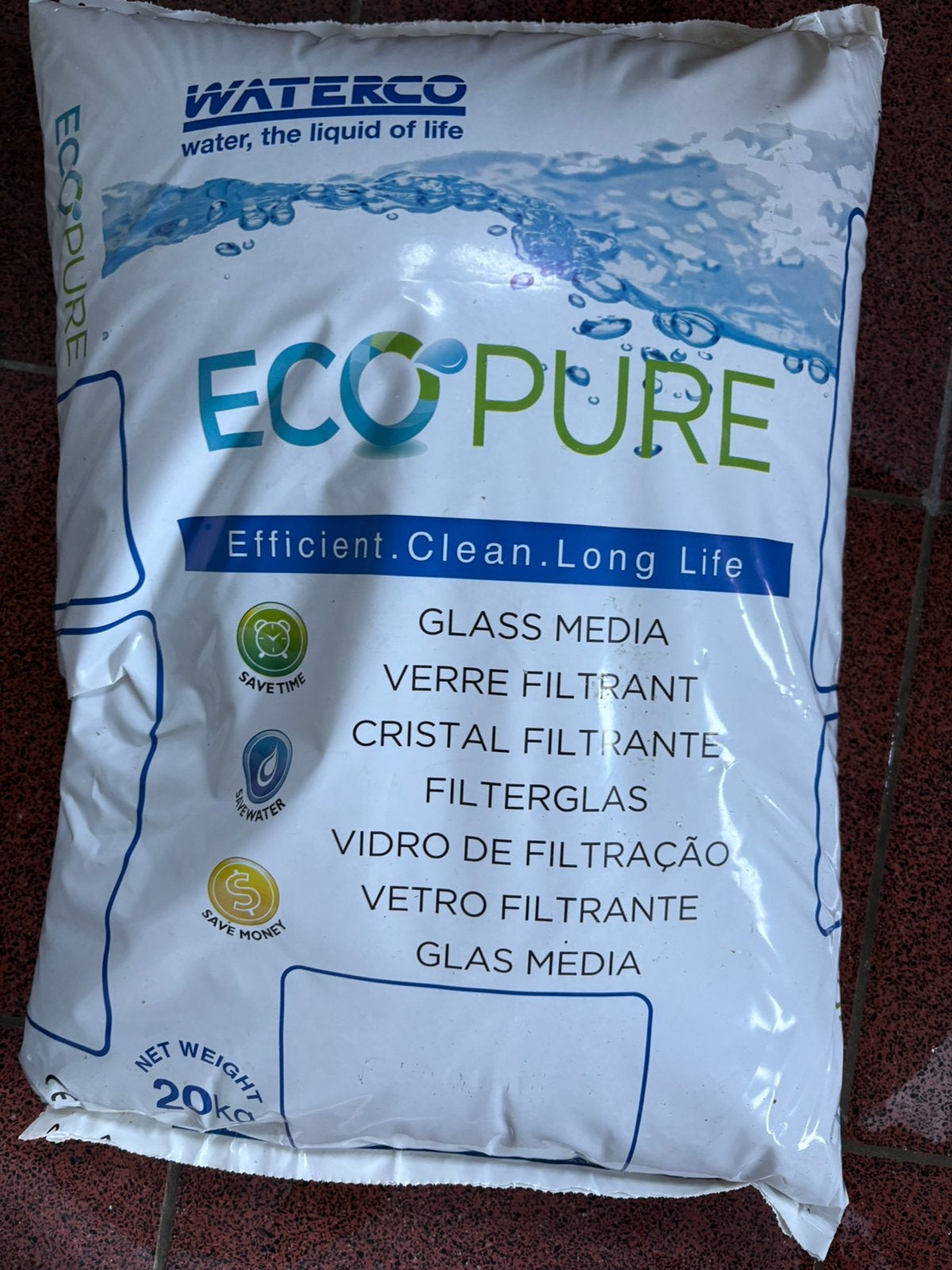 Perles de verre de 20 kg pour piscine, Enlèvement, Neuf, Filtre