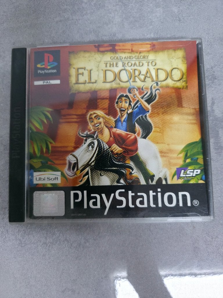 Gold and Glory: The Road to El Dorado PS1 game (PAL), Avontuur en Actie, Gebruikt, Verzenden, 1 speler
