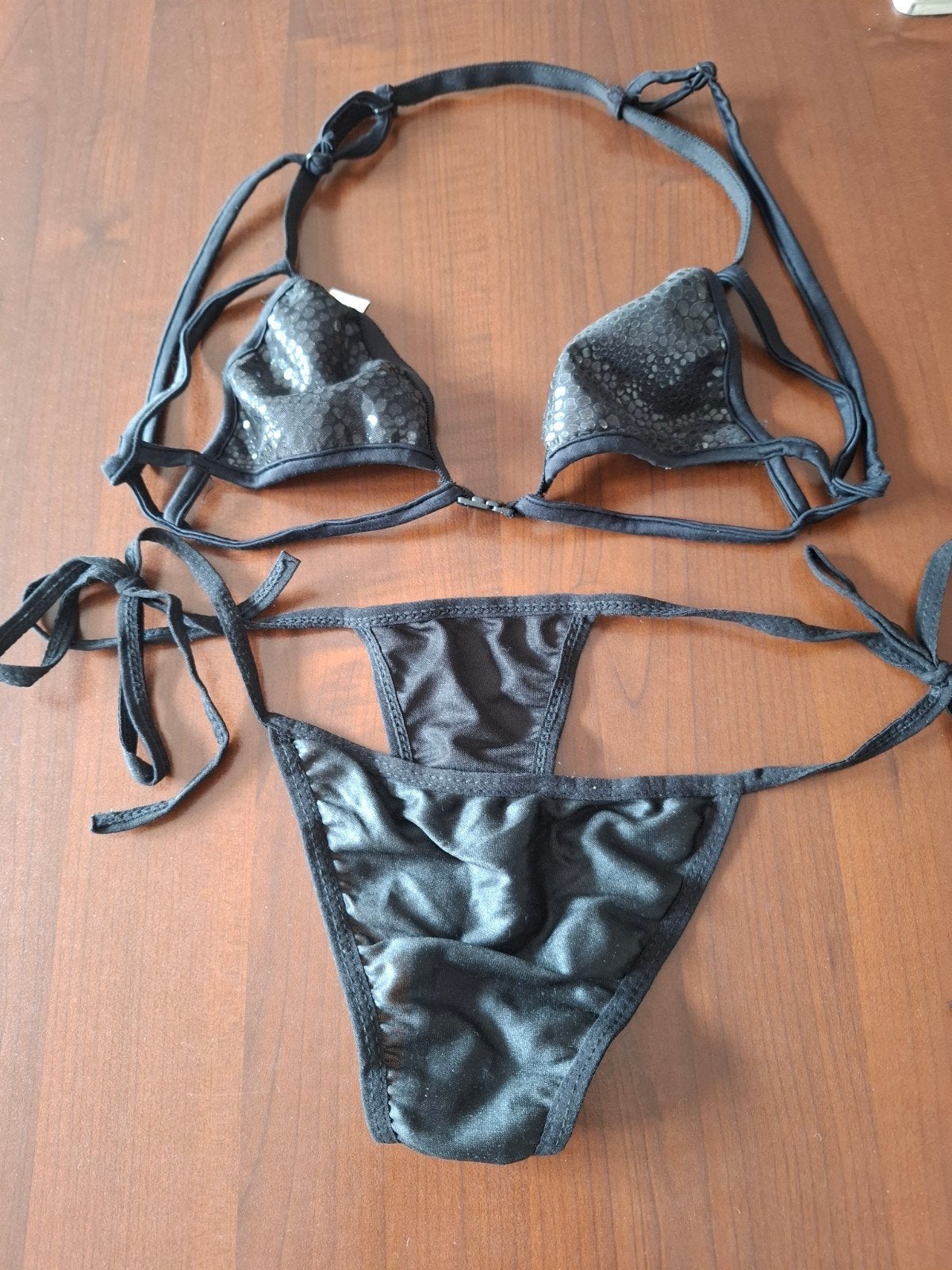 bikini, Kleding | Dames, Ophalen of Verzenden, Zo goed als nieuw, Zwart, Bikini