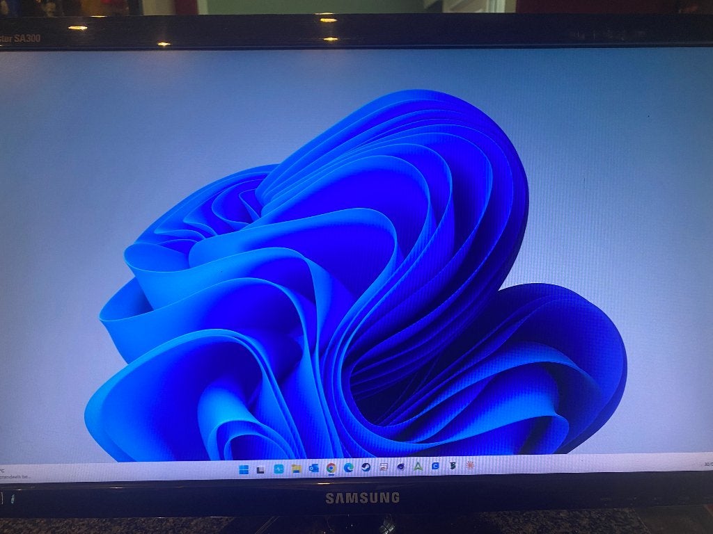Samsung S24A300BL monitor, Computers en Software, Ophalen, Gebruikt, Kantelbaar, 23,6
