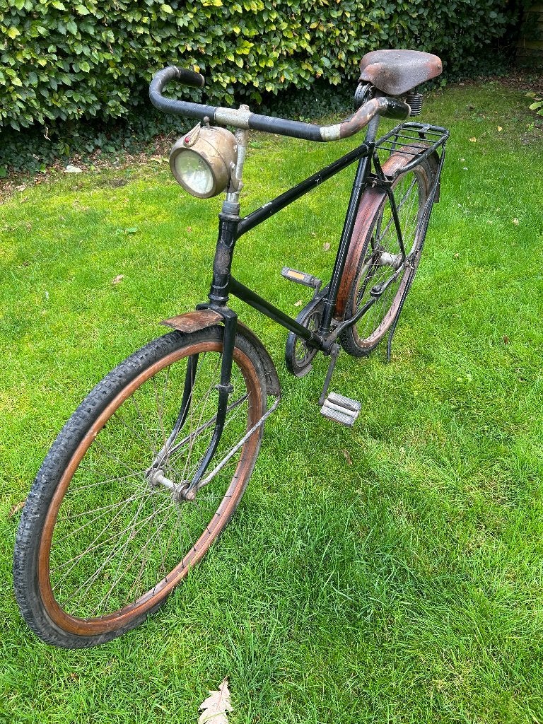 Oude fiets, Ophalen