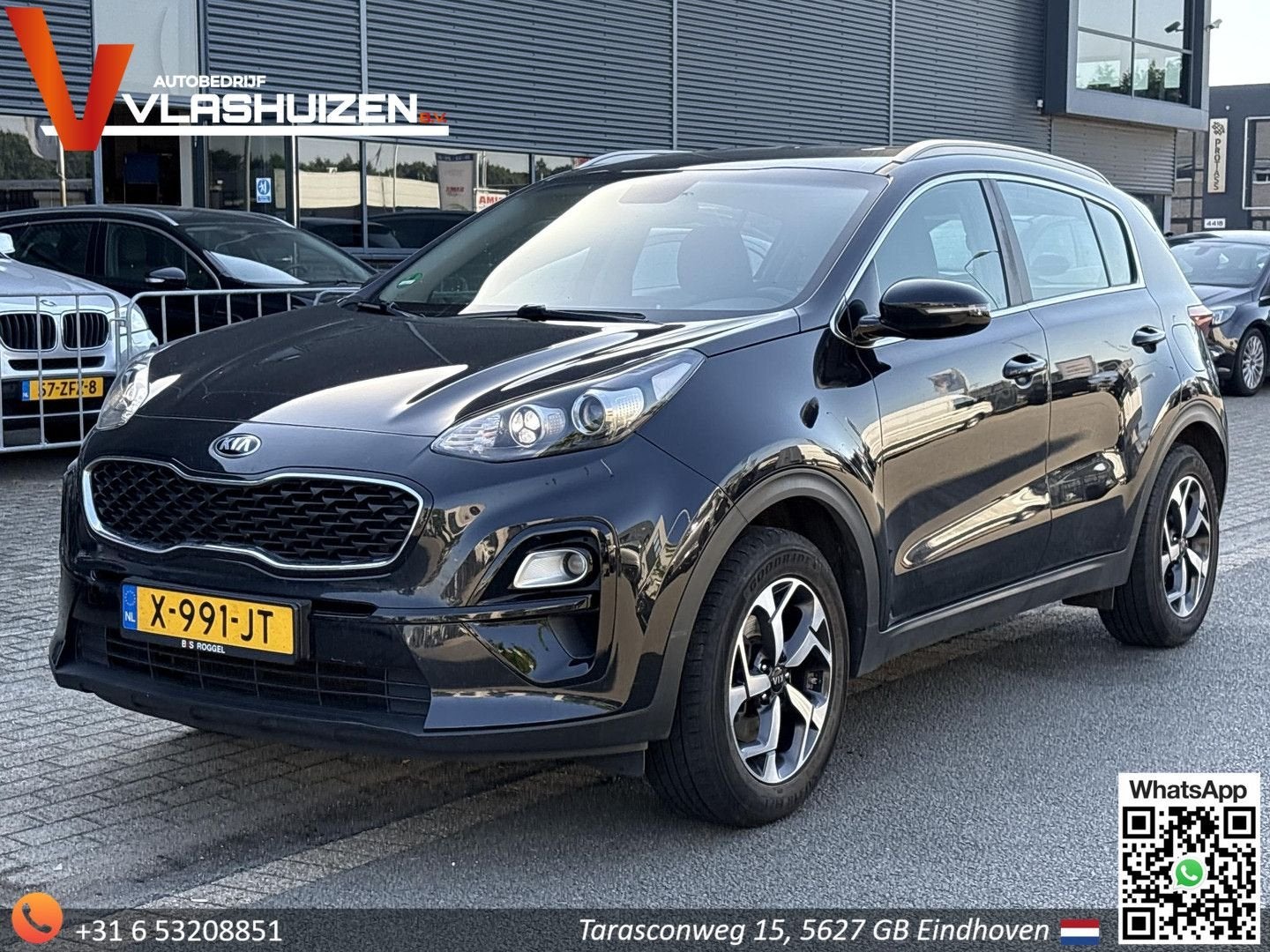 Kia Sportage 1.6 GDI DynamicLine, Electronic Stability Program (ESP), Zwart, Handgeschakeld, SUV of Terreinwagen