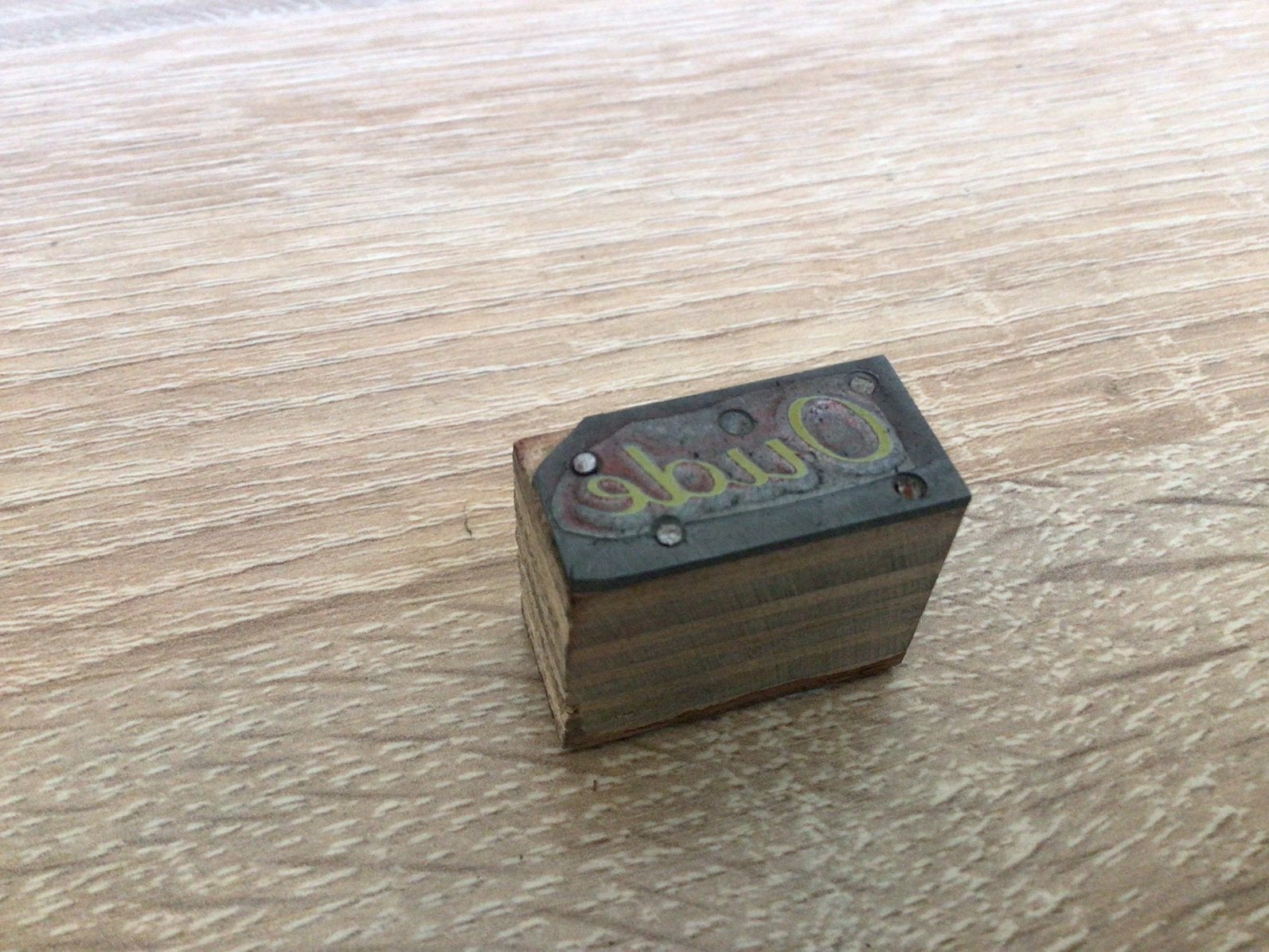 Vintage stempel met woord oude, Ophalen of Verzenden