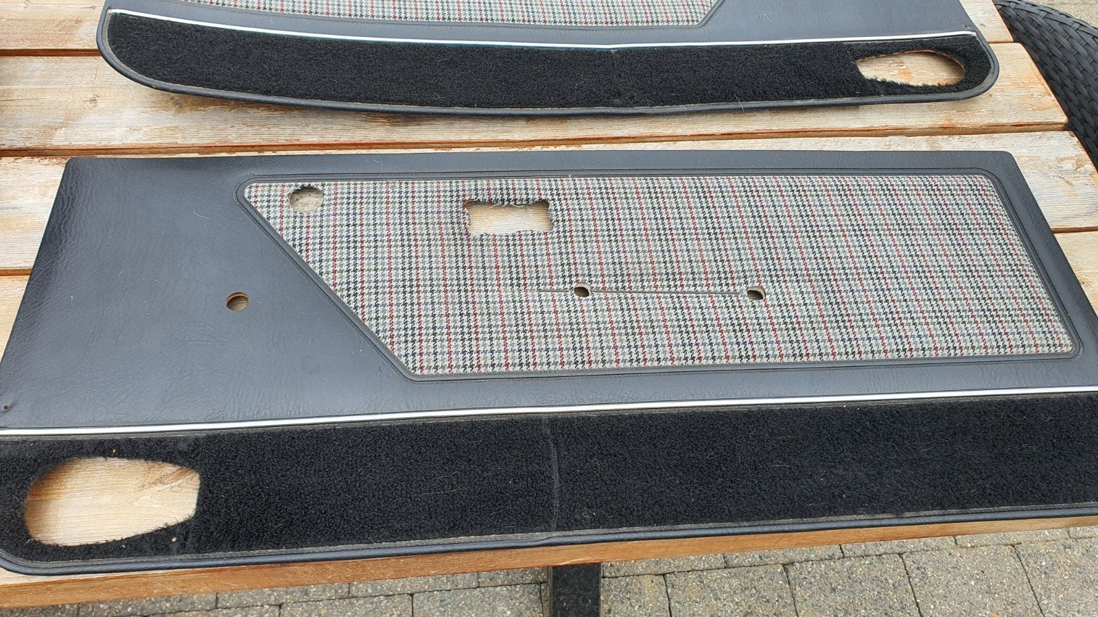 panneaux de porte en cuir/tissu pour golf 1 cabrio, Enlèvement
