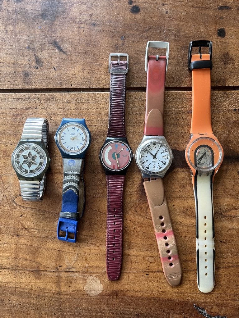 swatch, Enlèvement, Utilisé, Montre-bracelet, Swatch