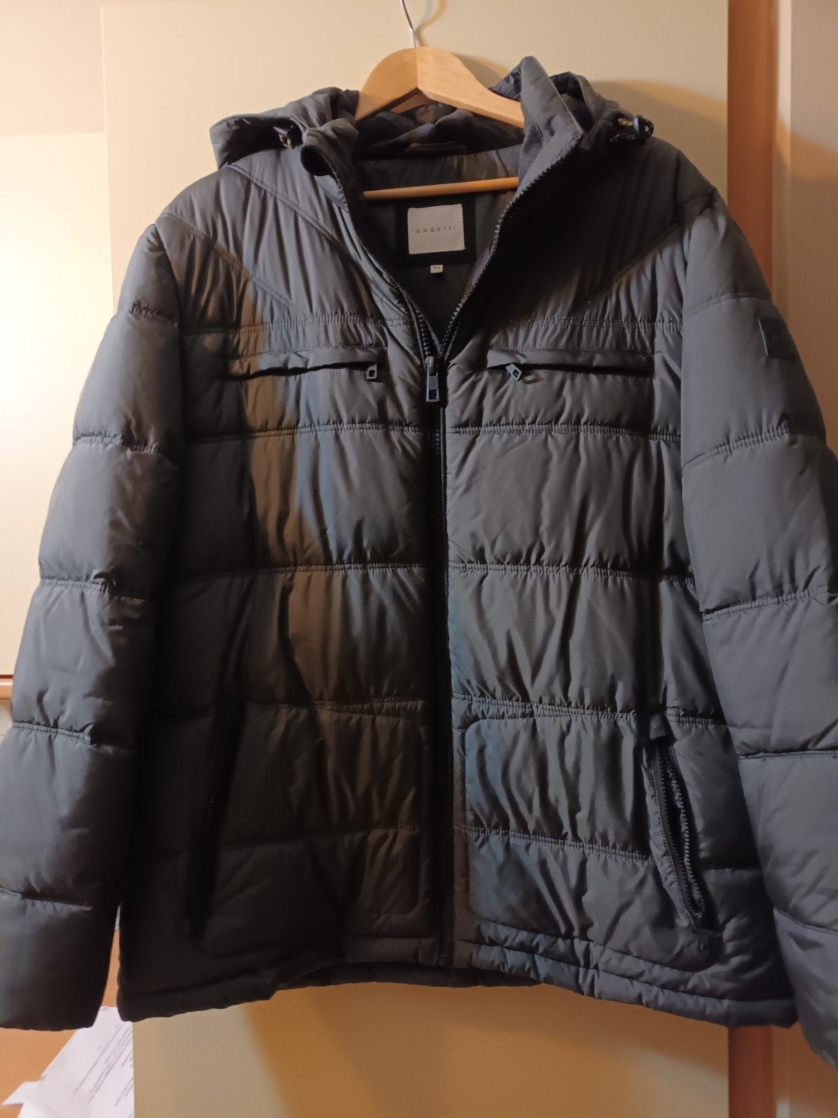 anorak « BUGATTI » entièrement nouveau, Enlèvement ou Envoi, Taille 52/54 (L), Noir