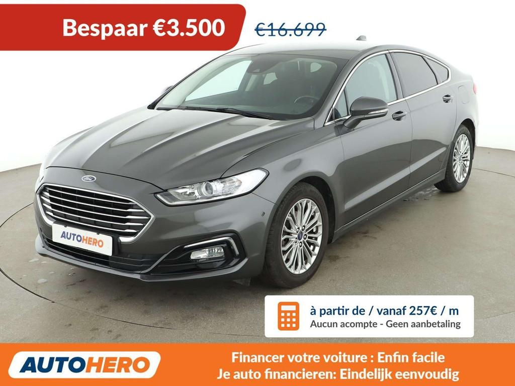 Ford Mondeo 2.0 TDCi EcoBlue Titanium (automatique), Autos, Argent ou Gris, Achat, 139 g/km, Mondeo