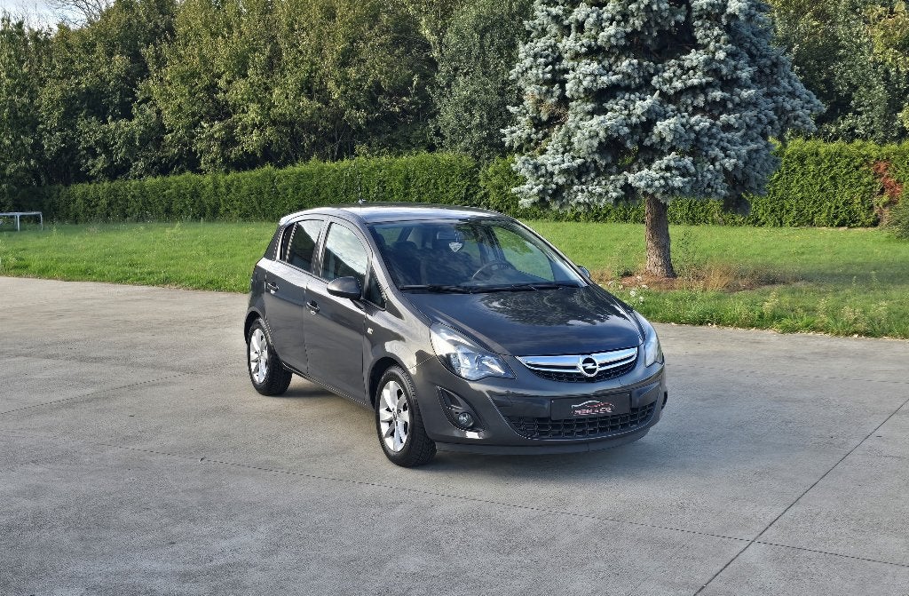 Opel Corsa 1.2i Ess. ** Navi - Airco - Semi-cuir ** GAR 12M, Autos, Achat, Entreprise, Garantie prolongée, Boîte manuelle