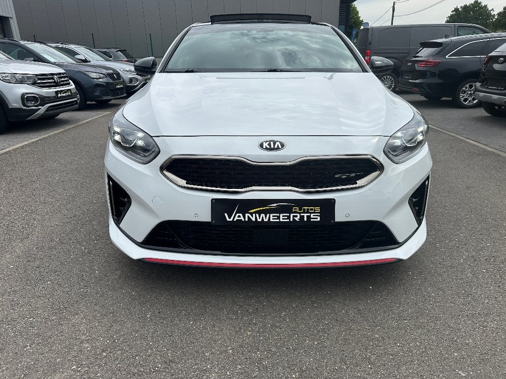 Kia ProCeed GT, 1.6 benzine AUTOMAAT 204 PK, Pano dak, Autos, Kia, Euro 6, Entreprise, Automatique, 600 kg
