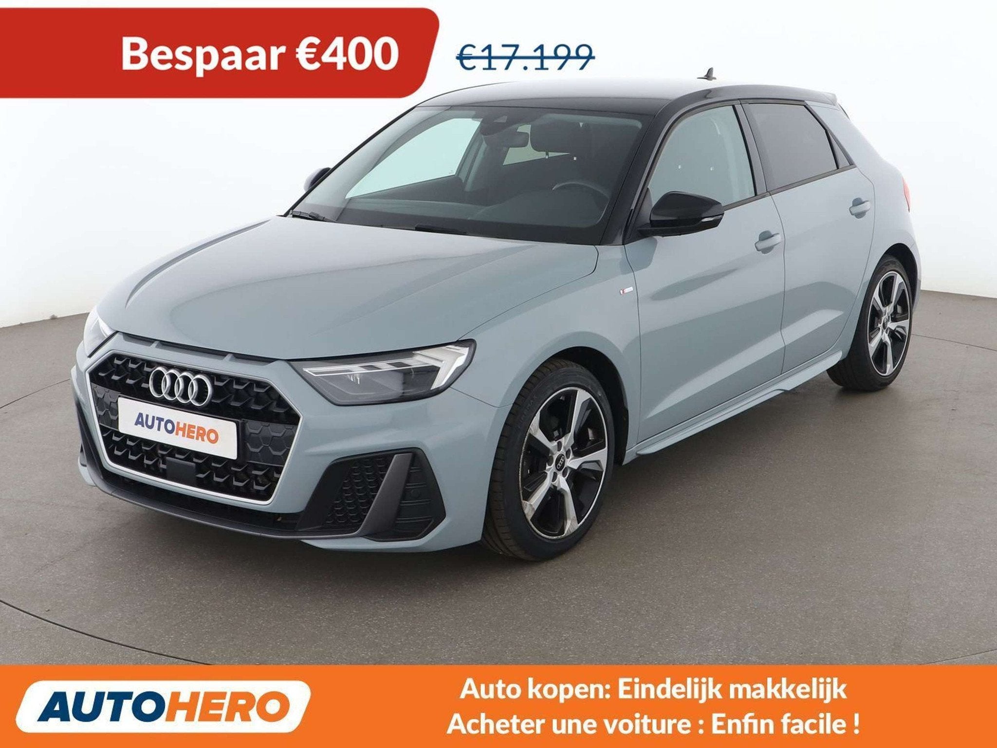 Audi A1 30 TFSI S line (bj 2023), Auto's, Voorwielaandrijving, Stof, 5 deurs, https://public.car-pass.be/vhr/2c050ec9-c6fa-4544-bff2-c55650cf8713