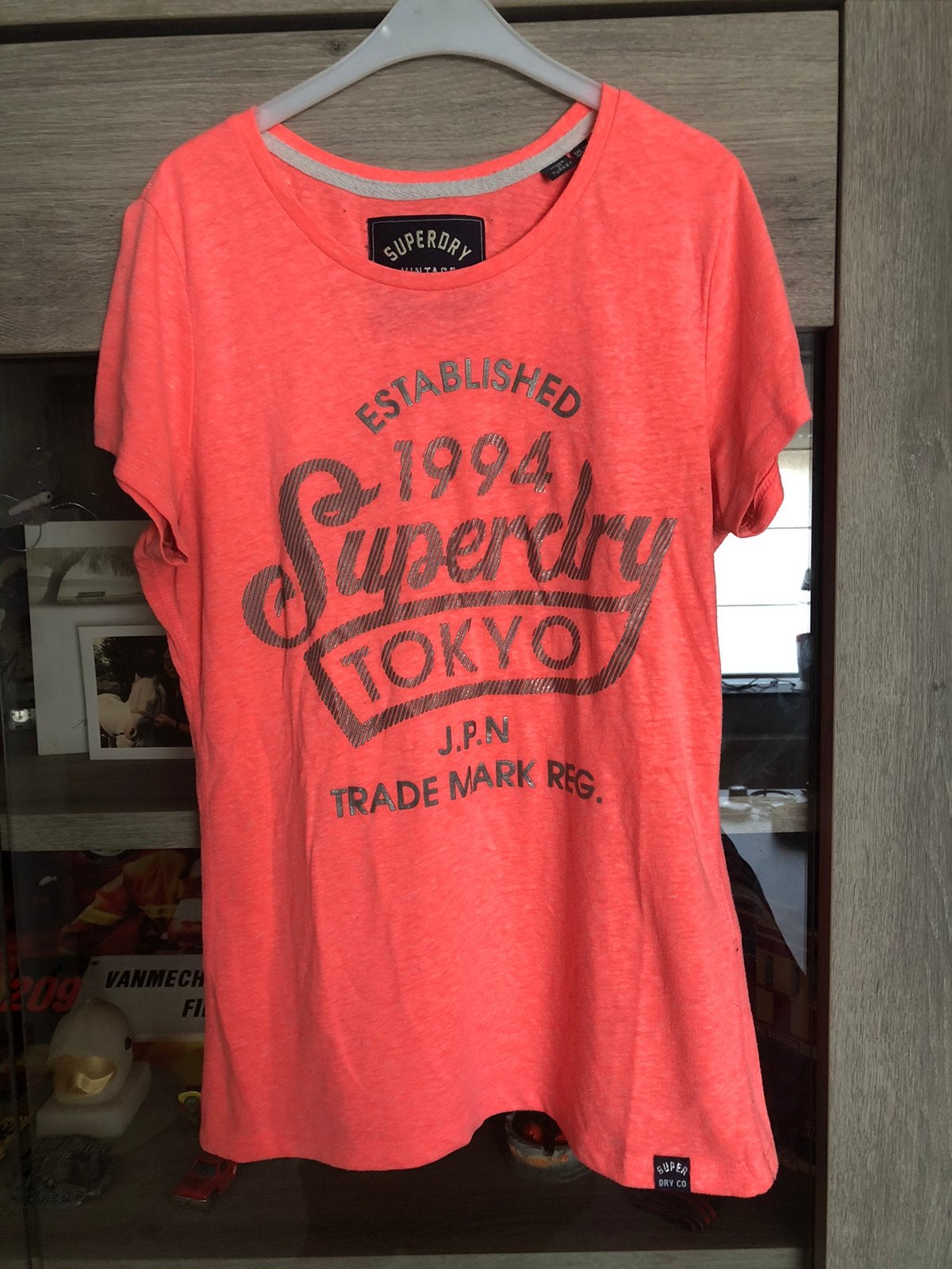 3 T-shirts Superdry maat 38, Ophalen, Gedragen, Maat 38/40 (M), Korte mouw