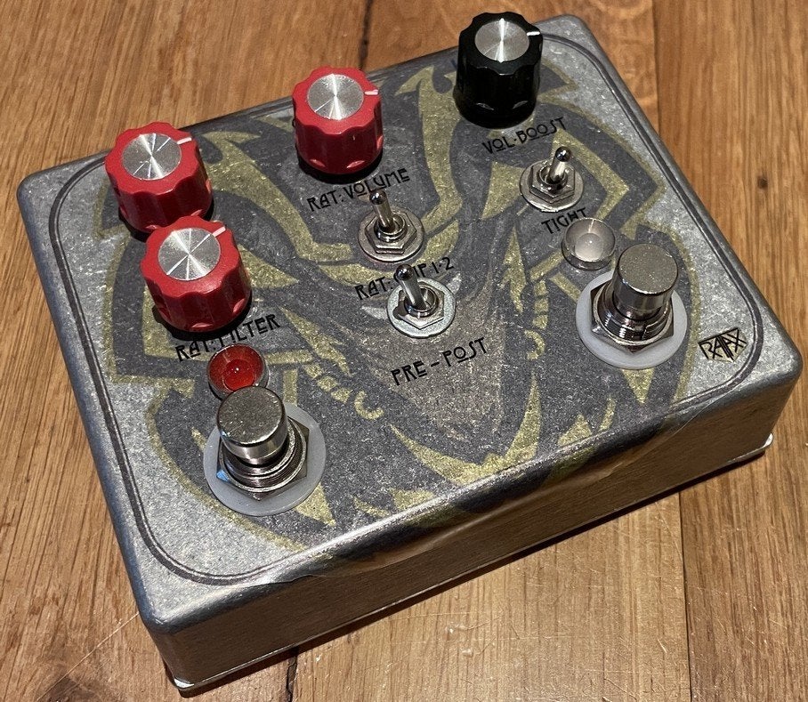 Rat Distortion + Boost Ratax, Musique & Instruments, Enlèvement ou Envoi, Neuf, Distortion, Overdrive ou Fuzz