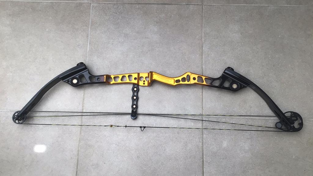 Linkse compound, Sport en Fitness, Handboogschieten, Ophalen of Verzenden, Zo goed als nieuw