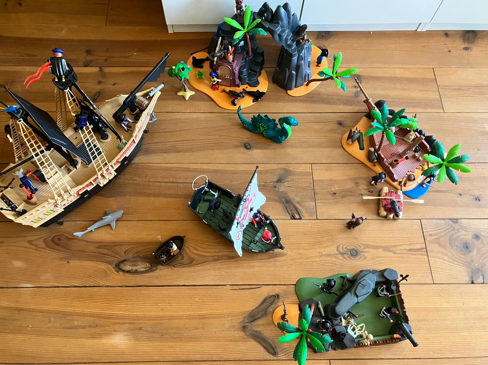 Piraten playmobilset, Kinderen en Baby's, Ophalen, Pirates, Gebruikt, Complete set