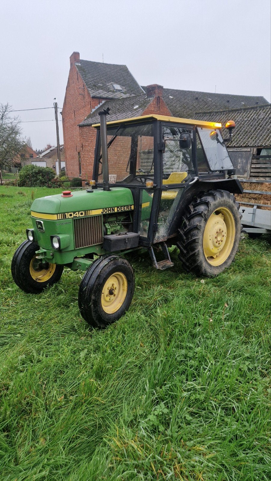 John deere 1040 tractor, Ophalen, Gebruikt, Tot 80 Pk, John Deere
