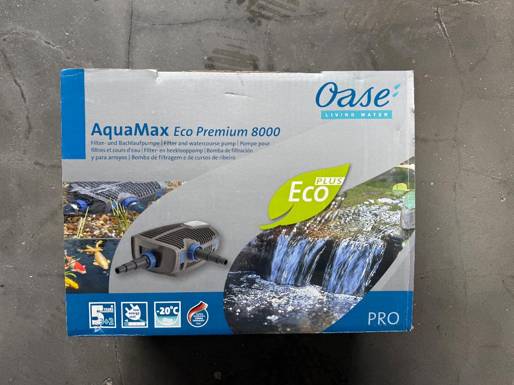 Oase aquamax eco premium 8000, Ophalen
