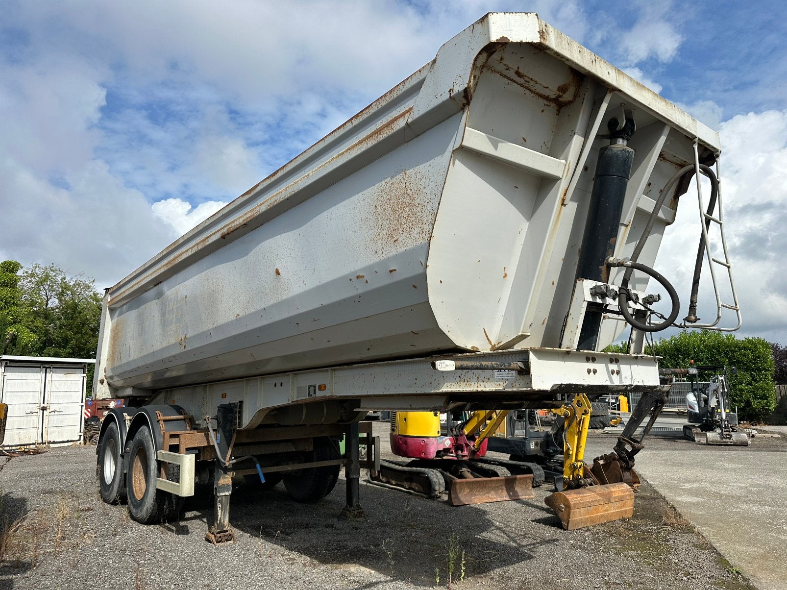 Remorque Gailtrailer 37 tonnes 4200€ + tva, Autos : Divers, Enlèvement, Utilisé